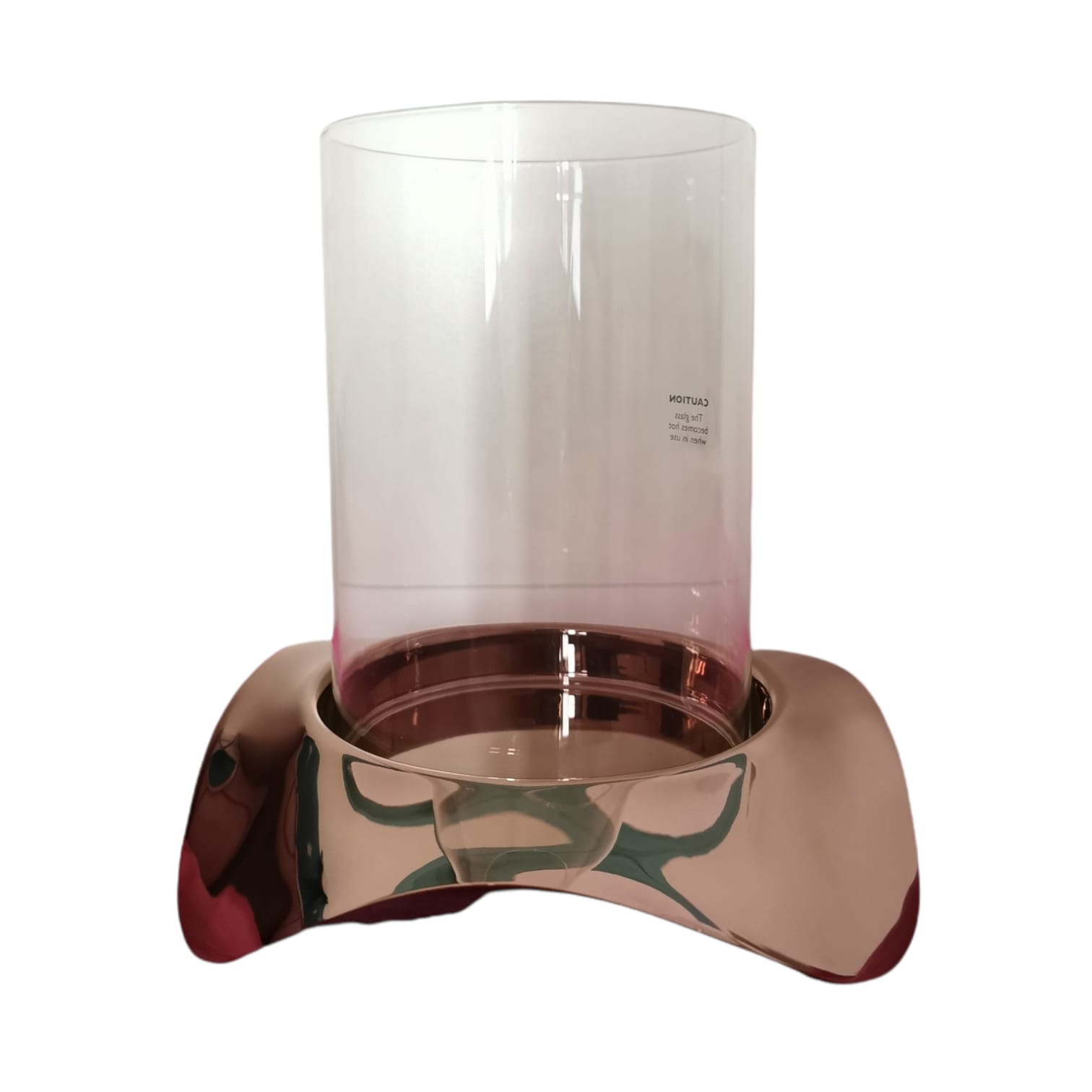 Suport lumanare Robert Welch- Hurricane, Otel inoxidabil