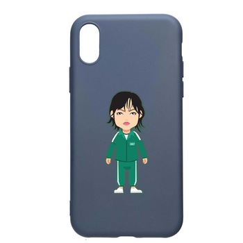 Husa Silicon Compatibila Cu Apple iPhone XS / X, Squid Game - Gamer 067, rezistenta la uzura, anti-alunecare, AlaskanBlue, AB840 Husa Silicon Compatibila Cu Apple iPhone XS / X, Squid Game - Gamer 067, rezistenta la uzura, anti-alunecare, AlaskanBlue, AB840
