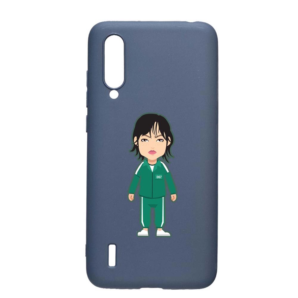 Husa Silicon Compatibila Cu Xiaomi Mi A3 Lite, Squid Game - Gamer 067, rezistenta la uzura, anti-alunecare, AlaskanBlue, AB840