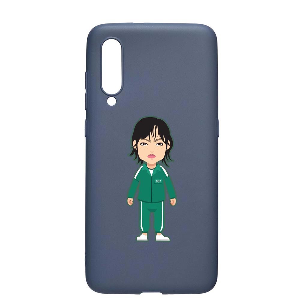 Husa Silicon Compatibila Cu Xiaomi Mi 9, Squid Game - Gamer 067, rezistenta la uzura, anti-alunecare, AlaskanBlue, AB840