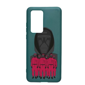 Husa Silicon Compatibila cu Samsung Galaxy S20 FE 5G, Squid Game - Front Man And Soldier, rezistenta la uzura, anti-alunecare, ForestGreen, FG841 Husa Silicon Compatibila cu Samsung Galaxy S20 FE 5G, Squid Game - Front Man And Soldier, rezistenta la uzura, anti-alunecare, ForestGreen, FG841