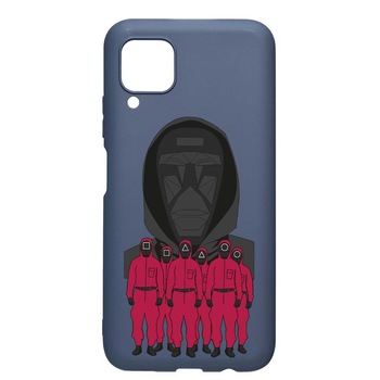 Husa Silicon Compatibila Cu Huawei P40 Lite, Squid Game - Front Man And Soldier, rezistenta la uzura, anti-alunecare, AlaskanBlue, AB841 Husa Silicon Compatibila Cu Huawei P40 Lite, Squid Game - Front Man And Soldier, rezistenta la uzura, anti-alunecare, AlaskanBlue, AB841