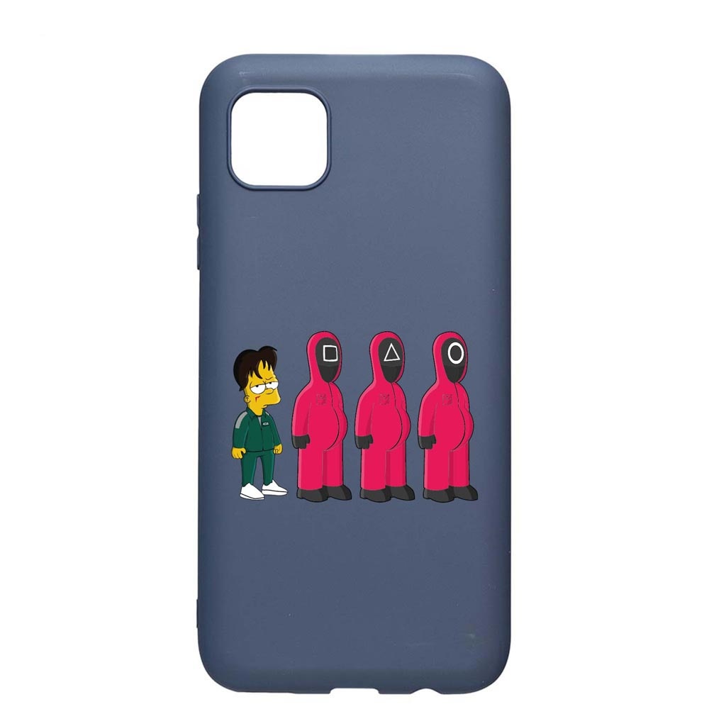 Husa Silicon Compatibila Cu Apple iPhone 11 Pro Max, Squid Game - Simpson, rezistenta la uzura, anti-alunecare, AlaskanBlue, AB842