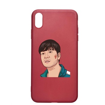 Husa Silicon Compatibila cu Samsung Galaxy A10, Squid Game - Gamer 218, rezistenta la uzura, anti-alunecare, Pomegranate, PG843 Husa Silicon Compatibila cu Samsung Galaxy A10, Squid Game - Gamer 218, rezistenta la uzura, anti-alunecare, Pomegranate, PG843