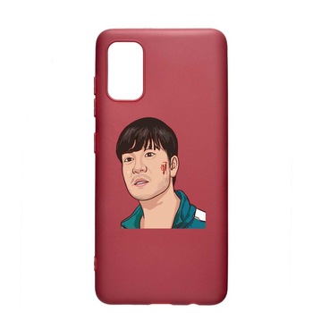 Husa Silicon Compatibila cu Samsung Galaxy A51, Squid Game - Gamer 218, rezistenta la uzura, anti-alunecare, Pomegranate, PG843 Husa Silicon Compatibila cu Samsung Galaxy A51, Squid Game - Gamer 218, rezistenta la uzura, anti-alunecare, Pomegranate, PG843