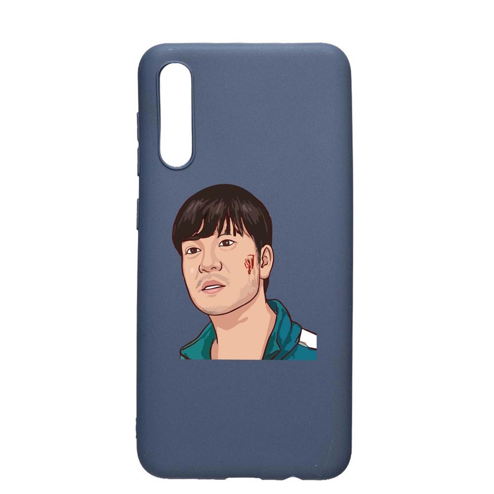 Husa Silicon Compatibila Cu Xiaomi Redmi 9A, Squid Game - Gamer 218, rezistenta la uzura, anti-alunecare, AlaskanBlue, AB843