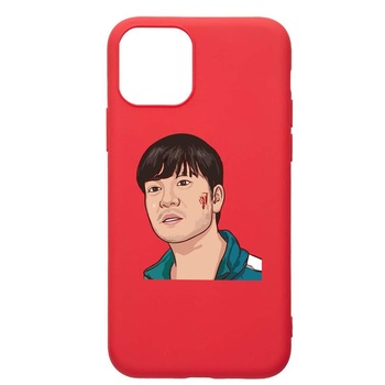Husa Silicon Compatibila Cu Apple iPhone 12 Pro Max, Squid Game - Gamer 218, rezistenta la uzura, anti-alunecare, Red, R843 Husa Silicon Compatibila Cu Apple iPhone 12 Pro Max, Squid Game - Gamer 218, rezistenta la uzura, anti-alunecare, Red, R843