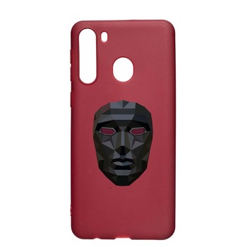 Husa Silicon Compatibila cu Samsung Galaxy A21, Squid Game - Mask Front Man, rezistenta la uzura, anti-alunecare, Pomegranate, PG844 Husa Silicon Compatibila cu Samsung Galaxy A21, Squid Game - Mask Front Man, rezistenta la uzura, anti-alunecare, Pomegranate, PG844