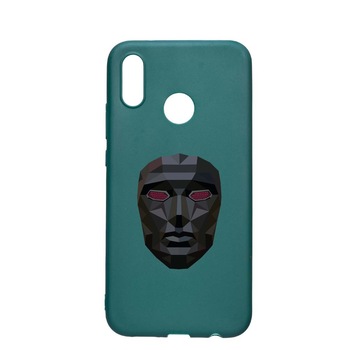 Husa Silicon Compatibila cu Samsung Galaxy A70, Squid Game - Mask Front Man, rezistenta la uzura, anti-alunecare, ForestGreen, FG844 Husa Silicon Compatibila cu Samsung Galaxy A70, Squid Game - Mask Front Man, rezistenta la uzura, anti-alunecare, ForestGreen, FG844