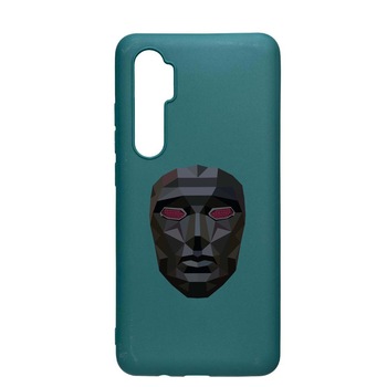 Husa Silicon Compatibila cu Xiaomi Mi Note 10 Lite, Squid Game - Mask Front Man, rezistenta la uzura, anti-alunecare, ForestGreen, FG844 Husa Silicon Compatibila cu Xiaomi Mi Note 10 Lite, Squid Game - Mask Front Man, rezistenta la uzura, anti-alunecare, ForestGreen, FG844
