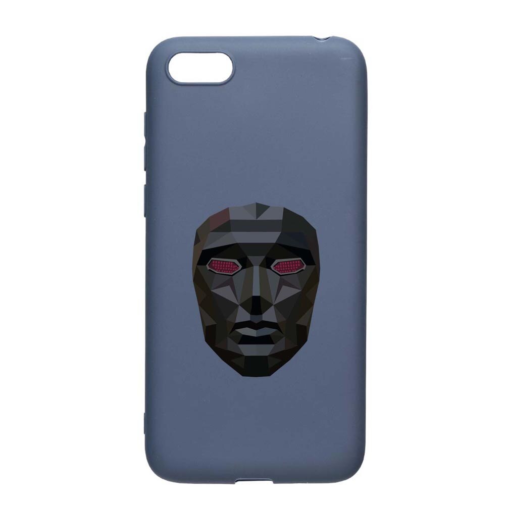 Husa Silicon Compatibila Cu Apple iPhone 6S / 6, Squid Game - Mask Front Man, rezistenta la uzura, anti-alunecare, AlaskanBlue, AB844