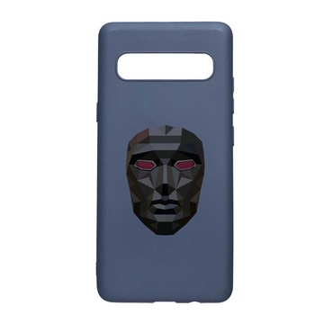 Husa Silicon Compatibila Cu Samsung Galaxy S10 5G, Squid Game - Mask Front Man, rezistenta la uzura, anti-alunecare, AlaskanBlue, AB844 Husa Silicon Compatibila Cu Samsung Galaxy S10 5G, Squid Game - Mask Front Man, rezistenta la uzura, anti-alunecare, AlaskanBlue, AB844