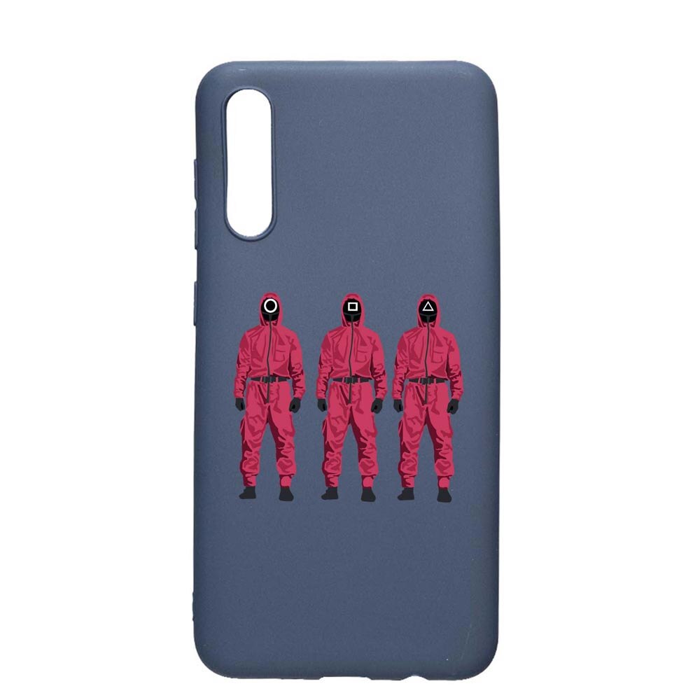 Husa Silicon Compatibila Cu Xiaomi Redmi 9A, Squid Game - Soldier Mask, rezistenta la uzura, anti-alunecare, AlaskanBlue, AB845