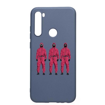Husa Silicon Compatibila Cu Xiaomi Redmi Note 8, Squid Game - Soldier Mask, rezistenta la uzura, anti-alunecare, AlaskanBlue, AB845 Husa Silicon Compatibila Cu Xiaomi Redmi Note 8, Squid Game - Soldier Mask, rezistenta la uzura, anti-alunecare, AlaskanBlue, AB845