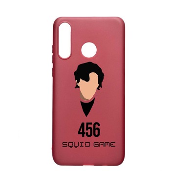 Husa Silicon Compatibila cu Huawei P30 Lite, Squid Game - Gamer 456, rezistenta la uzura, anti-alunecare, Pomegranate, PG846 Husa Silicon Compatibila cu Huawei P30 Lite, Squid Game - Gamer 456, rezistenta la uzura, anti-alunecare, Pomegranate, PG846