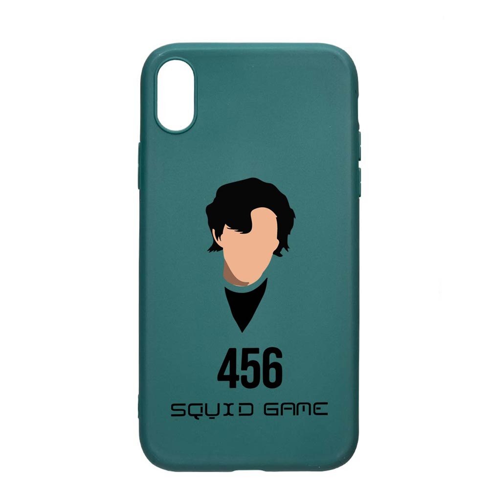 Husa Silicon Compatibila cu Xiaomi Redmi 9A, Squid Game - Gamer 456, rezistenta la uzura, anti-alunecare, ForestGreen, FG846