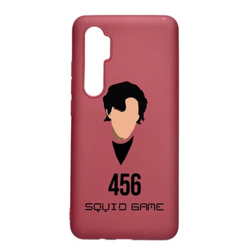 Husa Silicon Compatibila cu Xiaomi Mi Note 10 Lite, Squid Game - Gamer 456, rezistenta la uzura, anti-alunecare, Pomegranate, PG846 Husa Silicon Compatibila cu Xiaomi Mi Note 10 Lite, Squid Game - Gamer 456, rezistenta la uzura, anti-alunecare, Pomegranate, PG846
