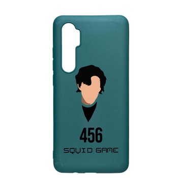Husa Silicon Compatibila cu Xiaomi Mi Note 10 Lite, Squid Game - Gamer 456, rezistenta la uzura, anti-alunecare, ForestGreen, FG846 Husa Silicon Compatibila cu Xiaomi Mi Note 10 Lite, Squid Game - Gamer 456, rezistenta la uzura, anti-alunecare, ForestGreen, FG846