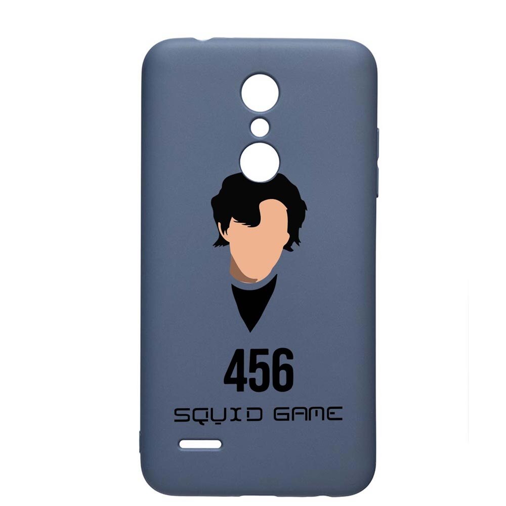 Husa Silicon Compatibila Cu LG K11 / K11 Plus / K10 2018, Squid Game - Gamer 456, rezistenta la uzura, anti-alunecare, AlaskanBlue, AB846