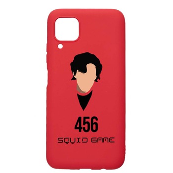 Husa Silicon Compatibila Cu Huawei P40 Lite, Squid Game - Gamer 456, rezistenta la uzura, anti-alunecare, Red, R846 Husa Silicon Compatibila Cu Huawei P40 Lite, Squid Game - Gamer 456, rezistenta la uzura, anti-alunecare, Red, R846