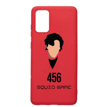Husa Silicon Compatibila Cu Samsung Galaxy A31, Squid Game - Gamer 456, rezistenta la uzura, anti-alunecare, Red, R846 Husa Silicon Compatibila Cu Samsung Galaxy A31, Squid Game - Gamer 456, rezistenta la uzura, anti-alunecare, Red, R846
