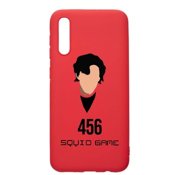 Husa Silicon Compatibila Cu Samsung Galaxy A30s, Squid Game - Gamer 456, rezistenta la uzura, anti-alunecare, Red, R846 Husa Silicon Compatibila Cu Samsung Galaxy A30s, Squid Game - Gamer 456, rezistenta la uzura, anti-alunecare, Red, R846