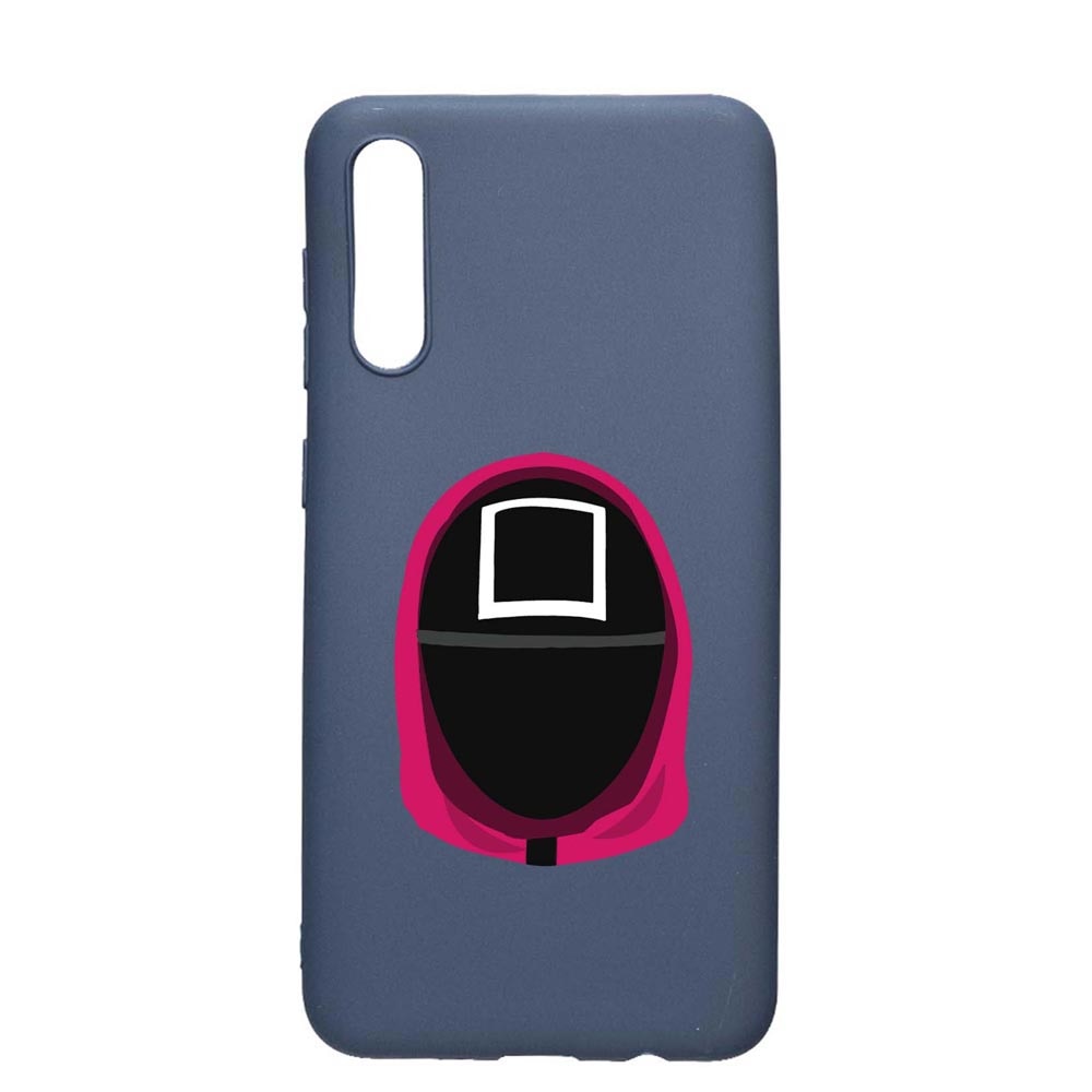 Husa Silicon Compatibila Cu Xiaomi Redmi 9A, Squid Game - Soldier Square, rezistenta la uzura, anti-alunecare, AlaskanBlue, AB848