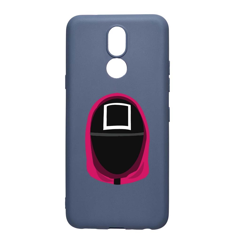 Husa Silicon Compatibila Cu Xiaomi LG K40, Squid Game - Soldier Square, rezistenta la uzura, anti-alunecare, AlaskanBlue, AB848