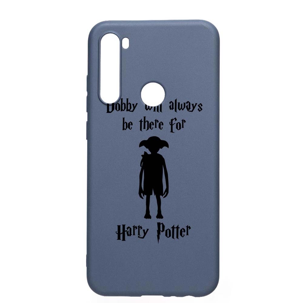 Husa Silicon Compatibila Cu Xiaomi Redmi Note 8T, Dobby Will Always Be There, rezistenta la uzura, anti-alunecare, AlaskanBlue, AB859