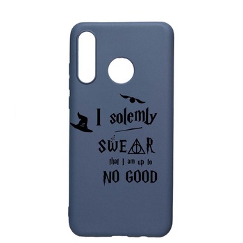 Husa Silicon Compatibila Cu Huawei P30 Lite, Solemly Swear, rezistenta la uzura, anti-alunecare, AlaskanBlue, AB860 Husa Silicon Compatibila Cu Huawei P30 Lite, Solemly Swear, rezistenta la uzura, anti-alunecare, AlaskanBlue, AB860