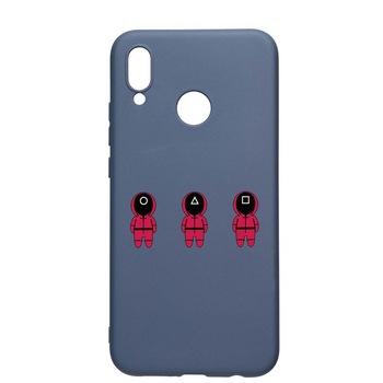 Husa Silicon Compatibila Cu Huawei P Smart 2019, Squid Game - Soldier Cartoon, rezistenta la uzura, anti-alunecare, AlaskanBlue, AB849 Husa Silicon Compatibila Cu Huawei P Smart 2019, Squid Game - Soldier Cartoon, rezistenta la uzura, anti-alunecare, AlaskanBlue, AB849