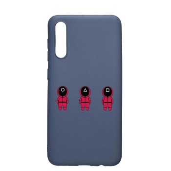 Husa Silicon Compatibila Cu Samsung Galaxy A70, Squid Game - Soldier Cartoon, rezistenta la uzura, anti-alunecare, AlaskanBlue, AB849 Husa Silicon Compatibila Cu Samsung Galaxy A70, Squid Game - Soldier Cartoon, rezistenta la uzura, anti-alunecare, AlaskanBlue, AB849