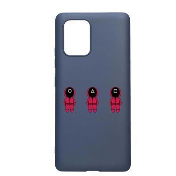 Husa Silicon Compatibila Cu Samsung Galaxy S10 Lite / A91, Squid Game - Soldier Cartoon, rezistenta la uzura, anti-alunecare, AlaskanBlue, AB849 Husa Silicon Compatibila Cu Samsung Galaxy S10 Lite / A91, Squid Game - Soldier Cartoon, rezistenta la uzura, anti-alunecare, AlaskanBlue, AB849