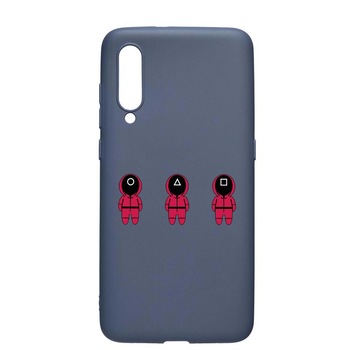 Husa Silicon Compatibila Cu Xiaomi Mi 9, Squid Game - Soldier Cartoon, rezistenta la uzura, anti-alunecare, AlaskanBlue, AB849 Husa Silicon Compatibila Cu Xiaomi Mi 9, Squid Game - Soldier Cartoon, rezistenta la uzura, anti-alunecare, AlaskanBlue, AB849