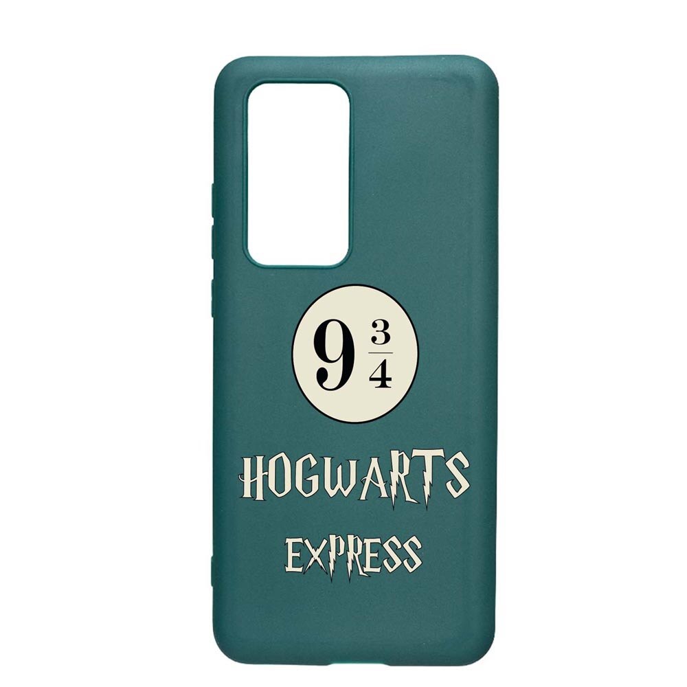 Husa Silicon Compatibila cu Samsung Galaxy A51, Hogwarts Express, rezistenta la uzura, anti-alunecare, ForestGreen, FG862