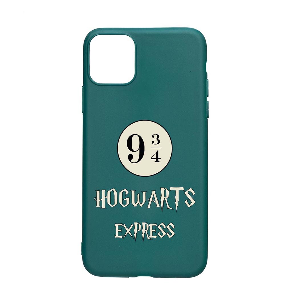 Husa Silicon Compatibila cu Apple iPhone 11 Pro Max, Hogwarts Express, rezistenta la uzura, anti-alunecare, ForestGreen, FG862