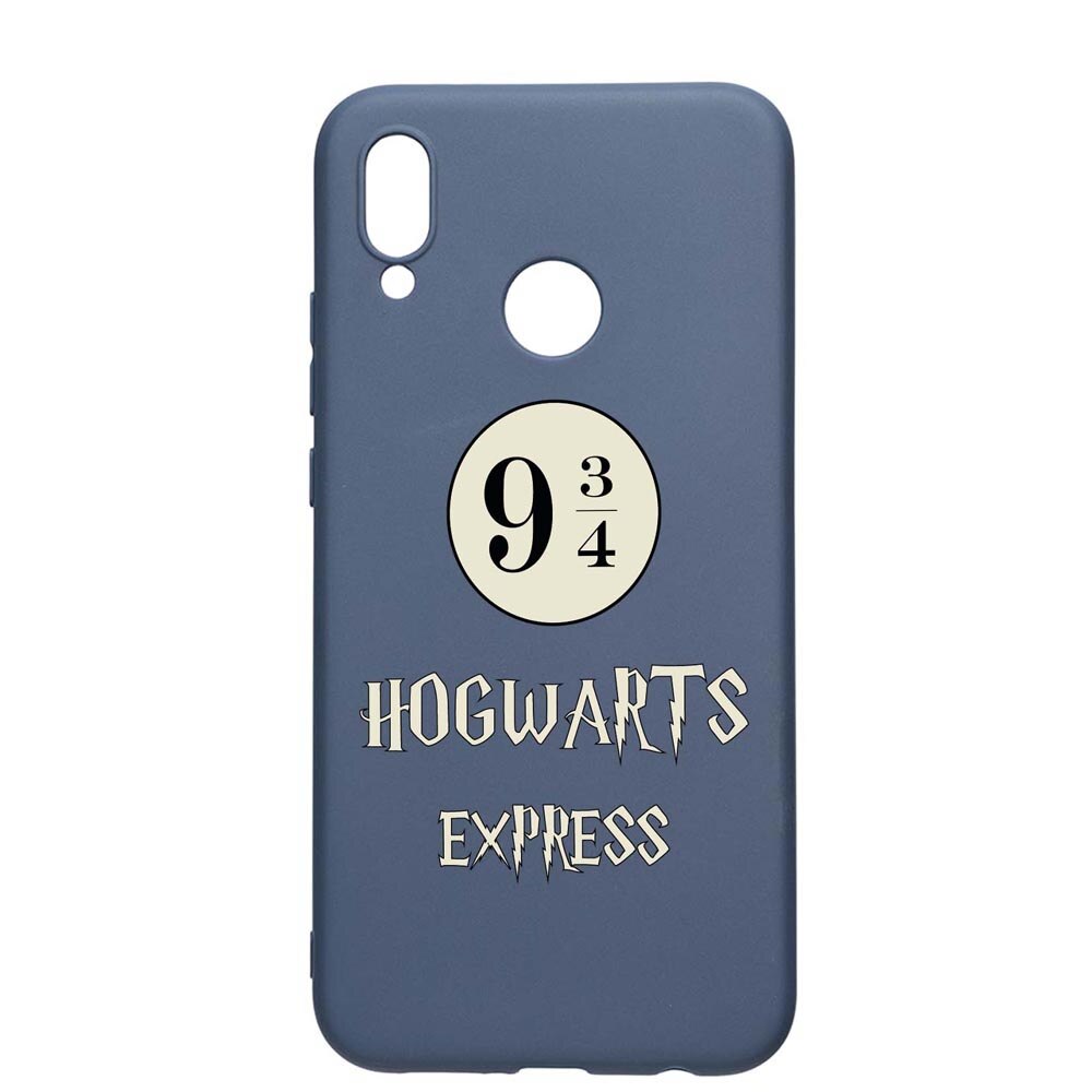 Husa Silicon Compatibila Cu Samsung Galaxy A20, Hogwarts Express, rezistenta la uzura, anti-alunecare, AlaskanBlue, AB862