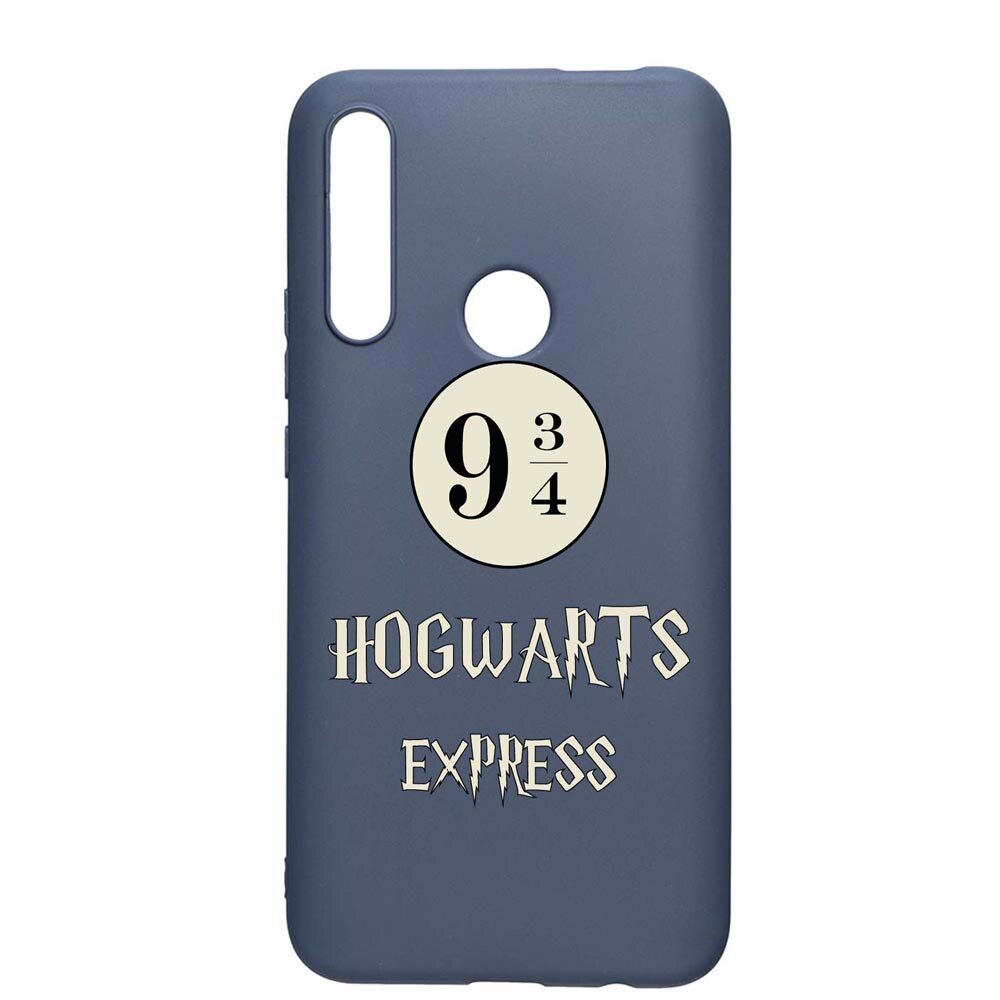 Husa Silicon Compatibila Cu Huawei P Smart Z, Hogwarts Express, rezistenta la uzura, anti-alunecare, AlaskanBlue, AB862