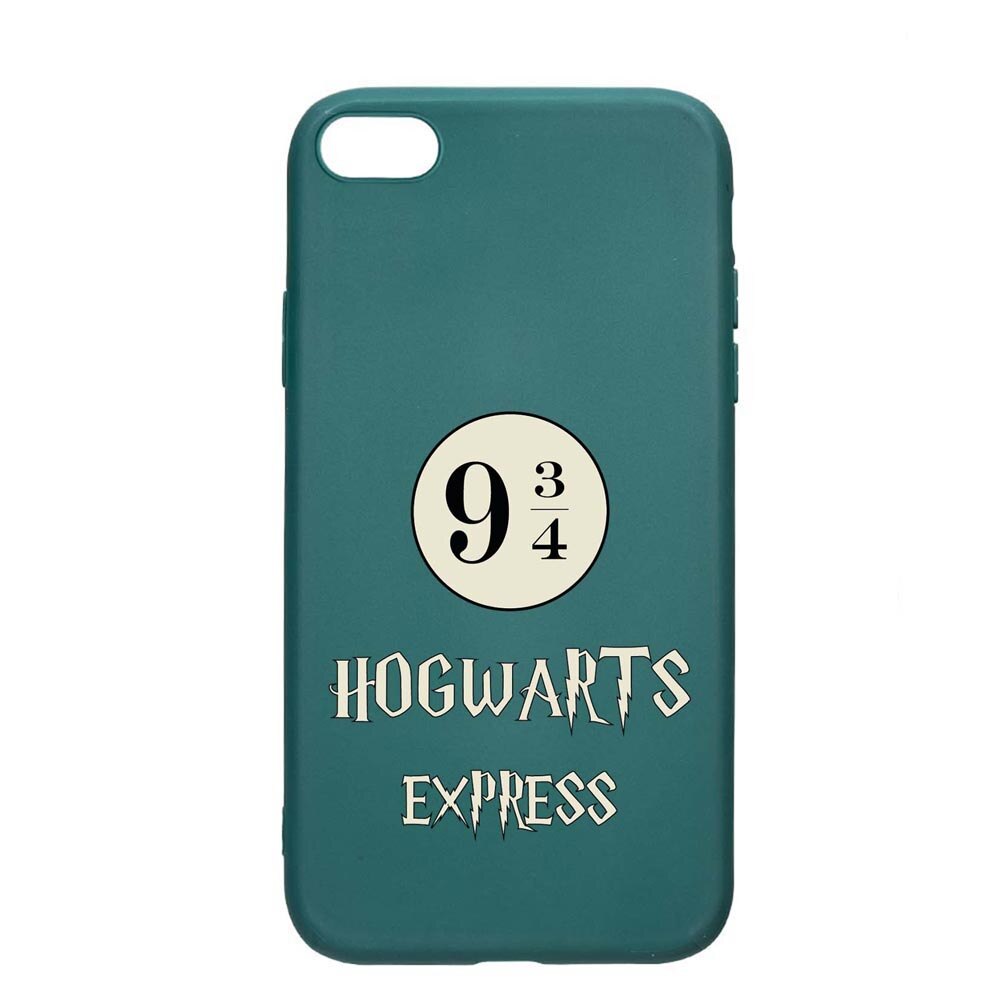 Husa Silicon Compatibila cu Apple iPhone SE 2 / iPhone 8 / iPhone 7, Hogwarts Express, rezistenta la uzura, anti-alunecare, ForestGreen, FG862