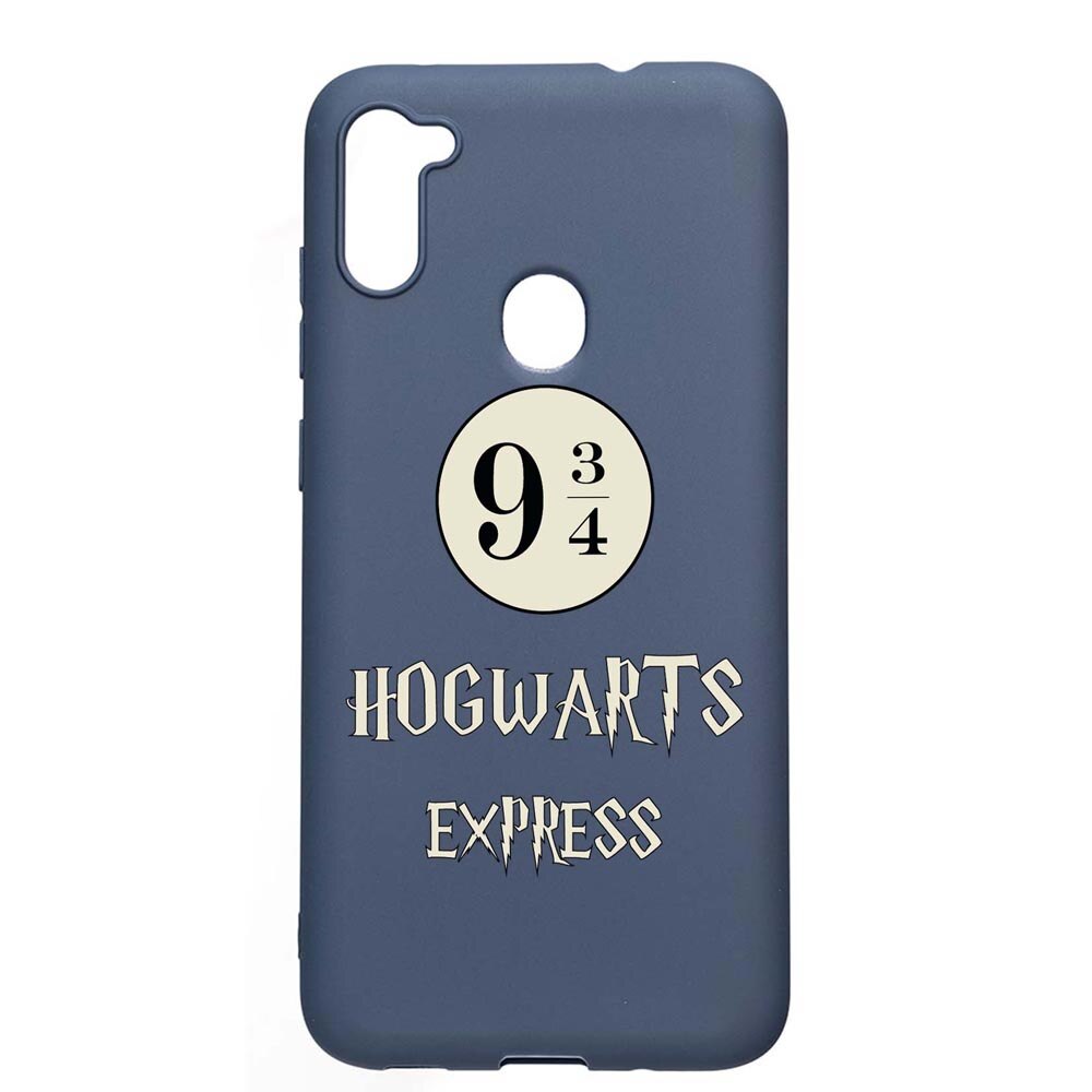 Husa Silicon Compatibila Cu Samsung Galaxy A11, Hogwarts Express, rezistenta la uzura, anti-alunecare, AlaskanBlue, AB862