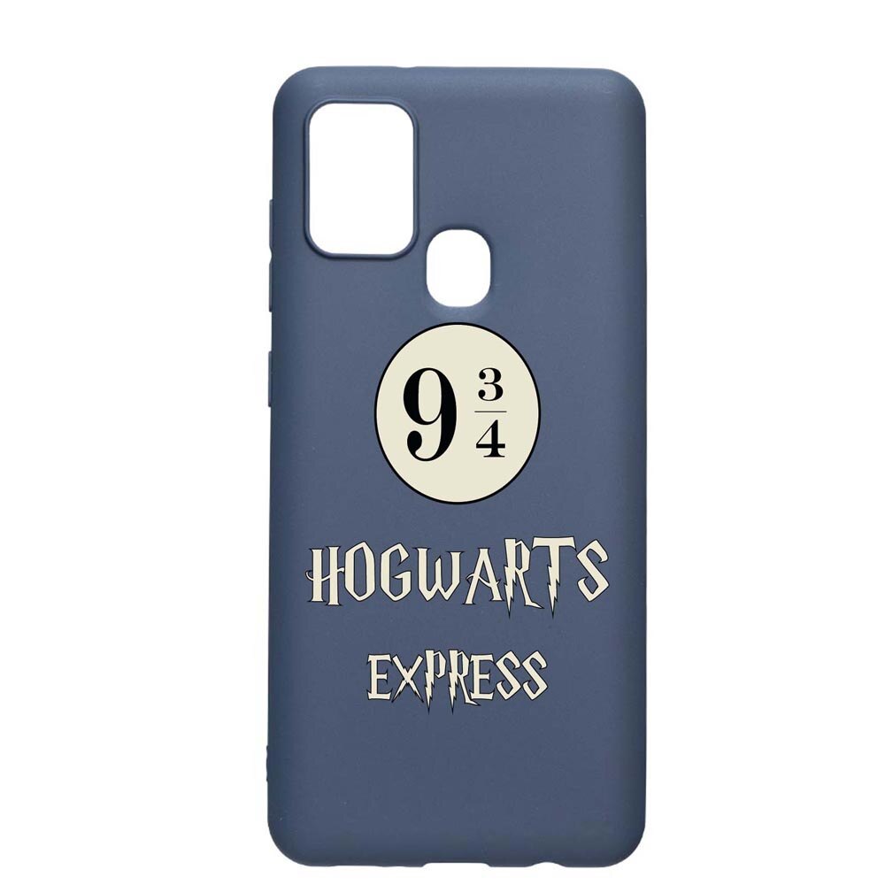 Husa Silicon Compatibila Cu Samsung Galaxy A21s, Hogwarts Express, rezistenta la uzura, anti-alunecare, AlaskanBlue, AB862