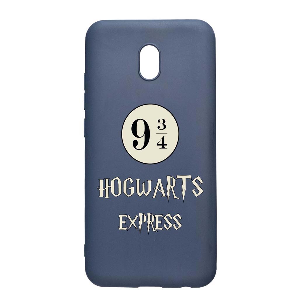 Husa Silicon Compatibila Cu Xiaomi Redmi 8A, Hogwarts Express, rezistenta la uzura, anti-alunecare, AlaskanBlue, AB862