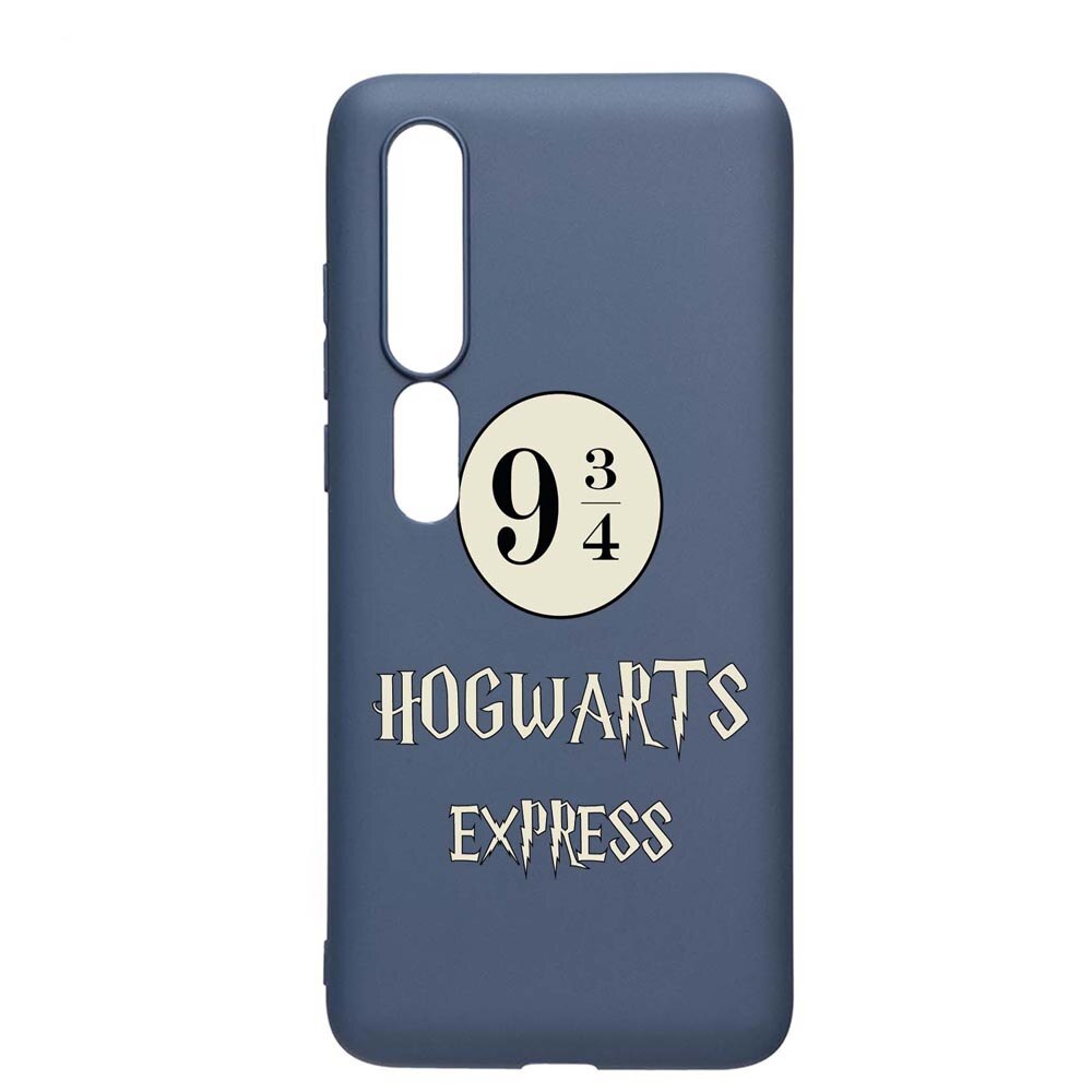 Husa Silicon Compatibila Cu Xiaomi Mi 10 / Mi 10 Pro, Hogwarts Express, rezistenta la uzura, anti-alunecare, AlaskanBlue, AB862