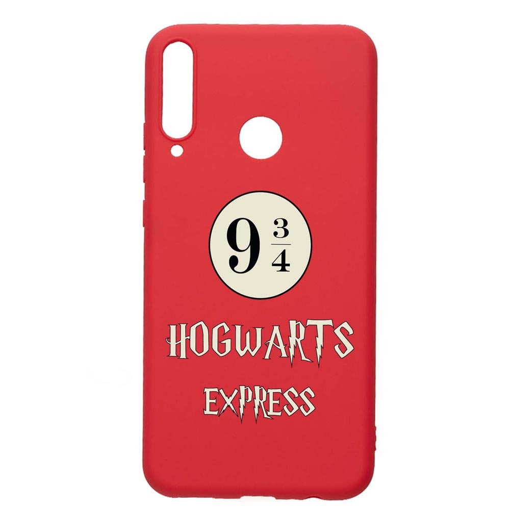 Husa Silicon Compatibila Cu Huawei P40 Lite E, Hogwarts Express, rezistenta la uzura, anti-alunecare, Red, R862
