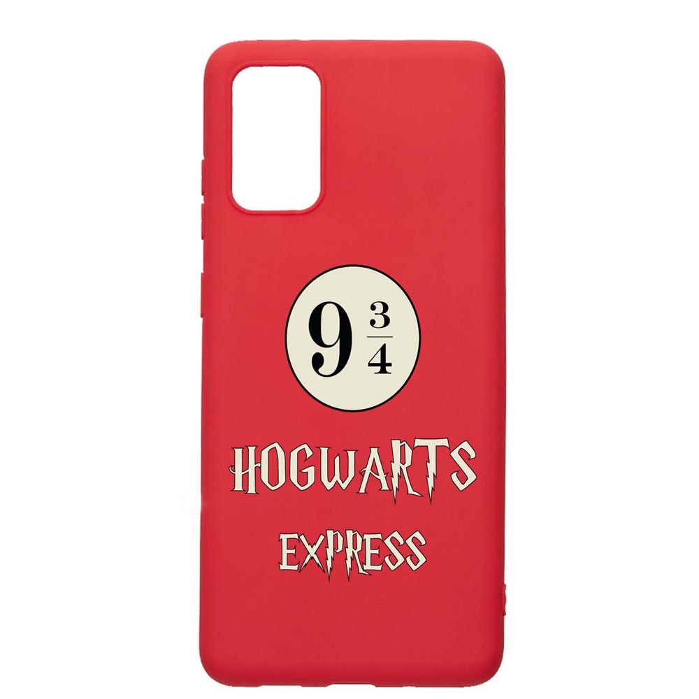 Husa Silicon Compatibila Cu Samsung Galaxy A51, Hogwarts Express, rezistenta la uzura, anti-alunecare, Red, R862