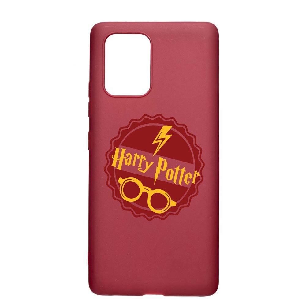 Husa Silicon Compatibila cu Apple iPhone 11 Pro, Thunder And Eyeglasses, rezistenta la uzura, anti-alunecare, Pomegranate, PG864