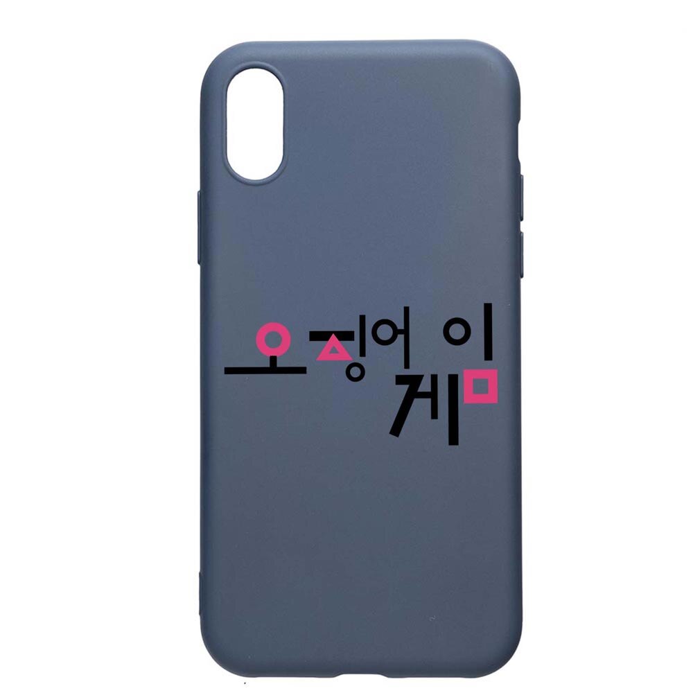 Husa Silicon Compatibila Cu Apple iPhone XR, Squid Game - Korean, rezistenta la uzura, anti-alunecare, AlaskanBlue, AB850