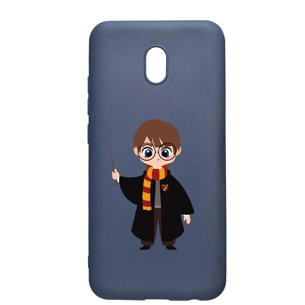Husa Silicon Compatibila Cu Xiaomi Redmi 8A, Harry Potter Animated, rezistenta la uzura, anti-alunecare, AlaskanBlue, AB867