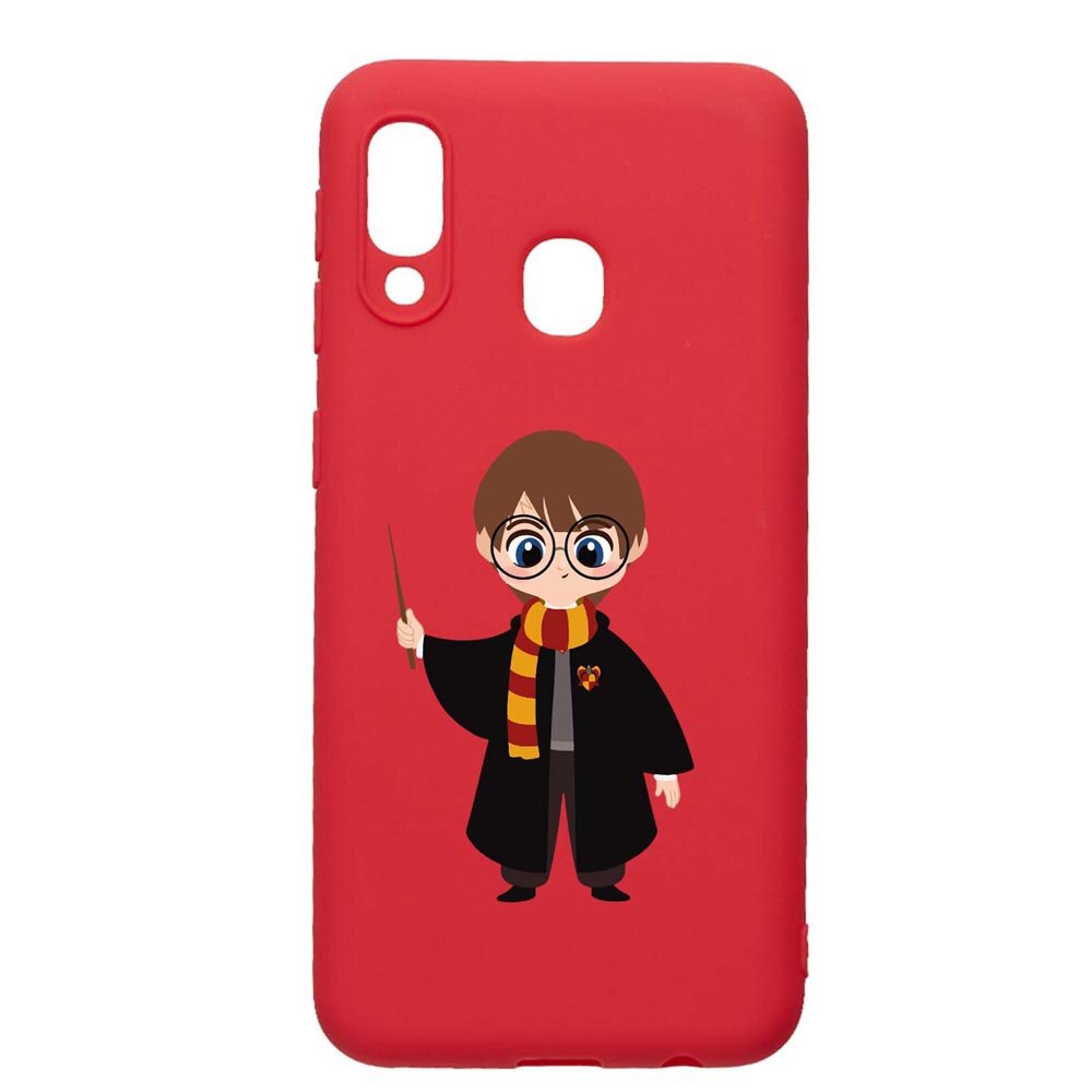 Husa Silicon Compatibila Cu Samsung Galaxy A20e, Harry Potter Animated, rezistenta la uzura, anti-alunecare, Red, R867