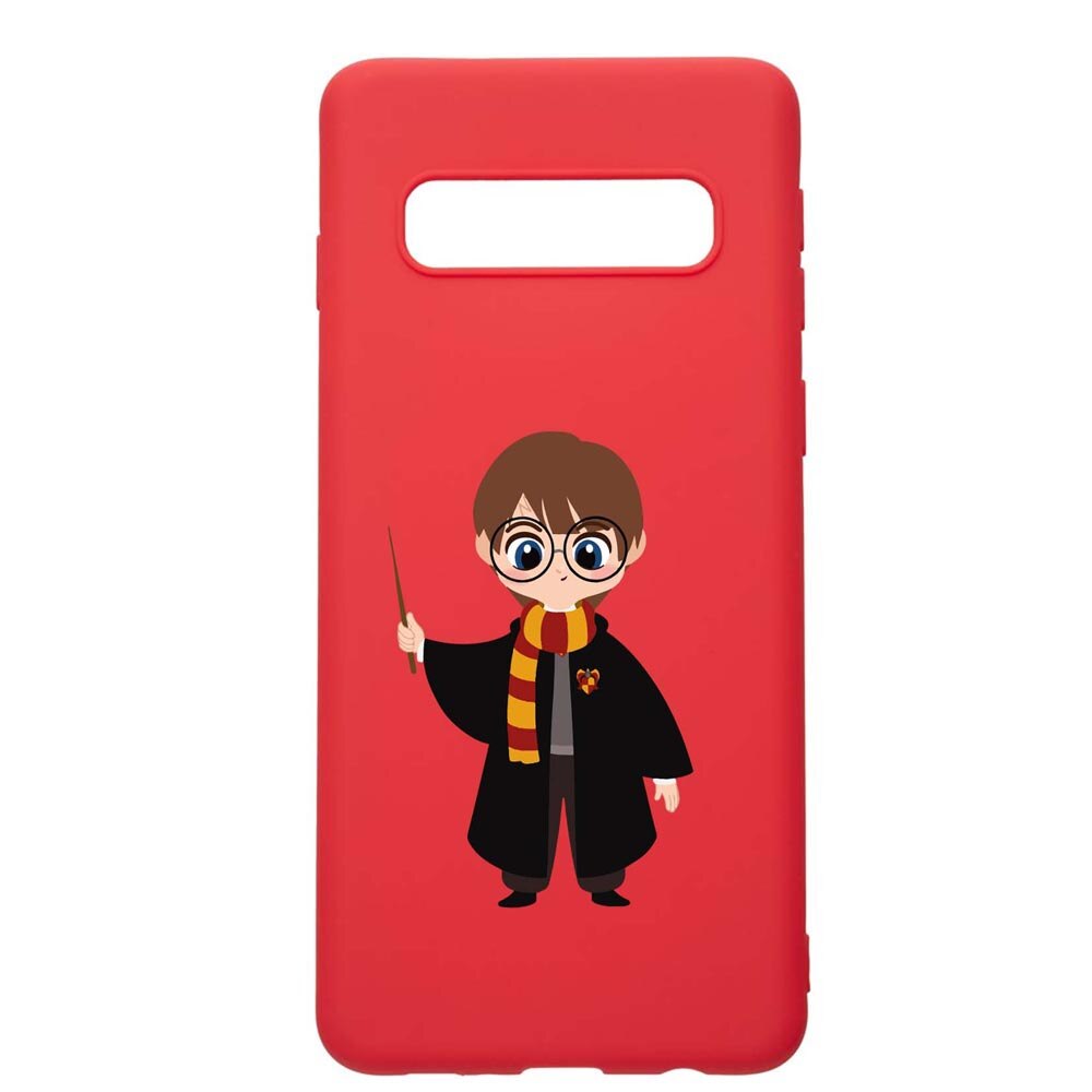 Husa Silicon Compatibila Cu Samsung Galaxy S10 Plus, Harry Potter Animated, rezistenta la uzura, anti-alunecare, Red, R867